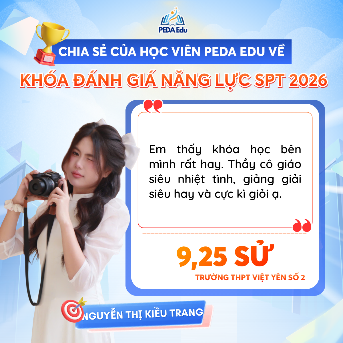 Cảm nhận học viên