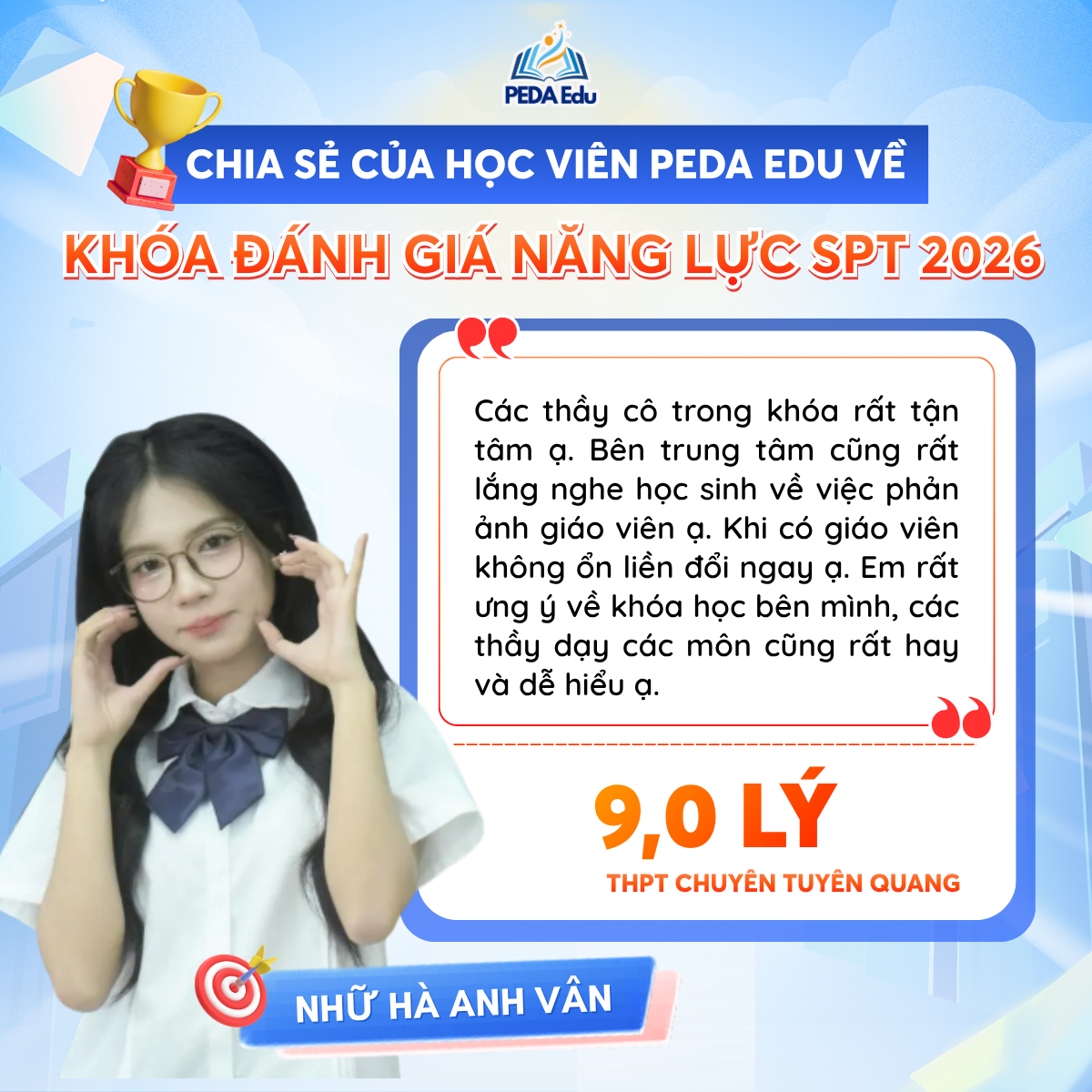 Cảm nhận học viên